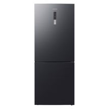 Geladeira Samsung Duplex Inverse BAROSA RL4353 com Smart Sensor e Rack para Vinho 435L Black Inox Look