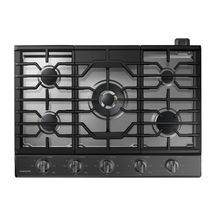 Cooktop Samsung Black Inox 5 Queimadores com Wi-fi e Queimador Duplo