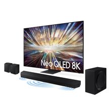 Combo Samsung AI Big TV 75" Neo QLED 8K 75QN800D 2024 + Soundbar HW-Q990D