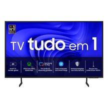 Samsung Smart TV UHD 4K DU7700 2024, Processador Crystal 4K, Gaming Hub, AI Energy Mode, Controle SolarCell, Alexa built in