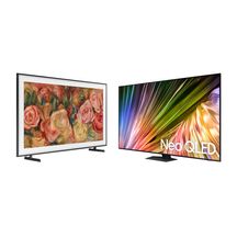 AI TV 55" Neo QLED 4K 55QN85D 2024 + Smart TV 32” QLED The Frame 32LS03C