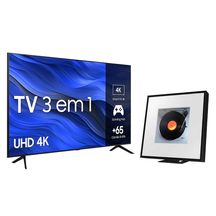 Smart TV Samsung 58" UHD 4K 58CU7700 2023 + Music Frame LS60D