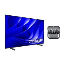 Smart TV 43" Crystal UHD 4K 43DU8000 2024  + Galaxy Buds3