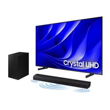 Smart TV 70" Crystal UHD 4K 70DU8000 2024 + Soundbar HW-B550