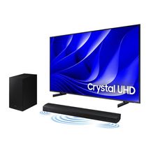 Smart TV 55" Crystal UHD 4K 55DU8000 2024  + Soundbar HW-B550/ZD