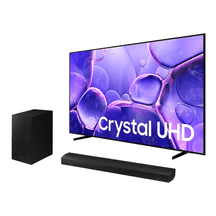 Samsung Smart TV 85" Crystal UHD 4K U8100F 2025 + Soundbar HW-B550